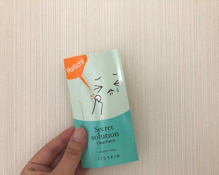Secret solution Clear Patch/It's skin/シートマスク・パックを使ったクチコミ(1枚目)
