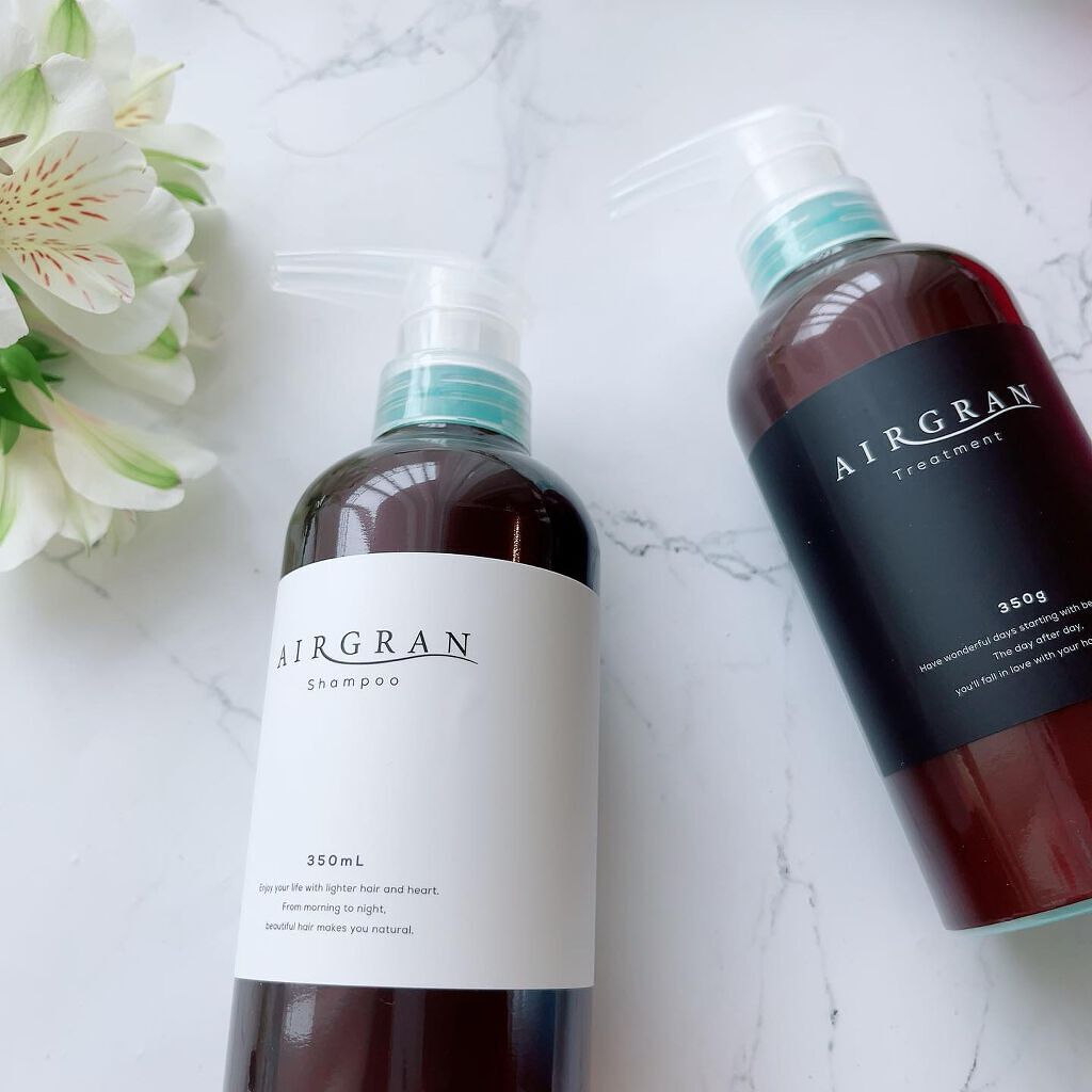 ナチュラルストレートシャンプー＆トリートメント/AIRGRAN/市販シャンプーを使ったクチコミ（2枚目）