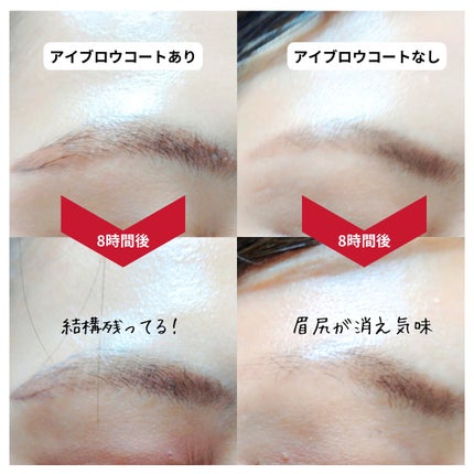 アイブロウコートDA/DAISO/アイブロウコートを使ったクチコミ(5枚目)