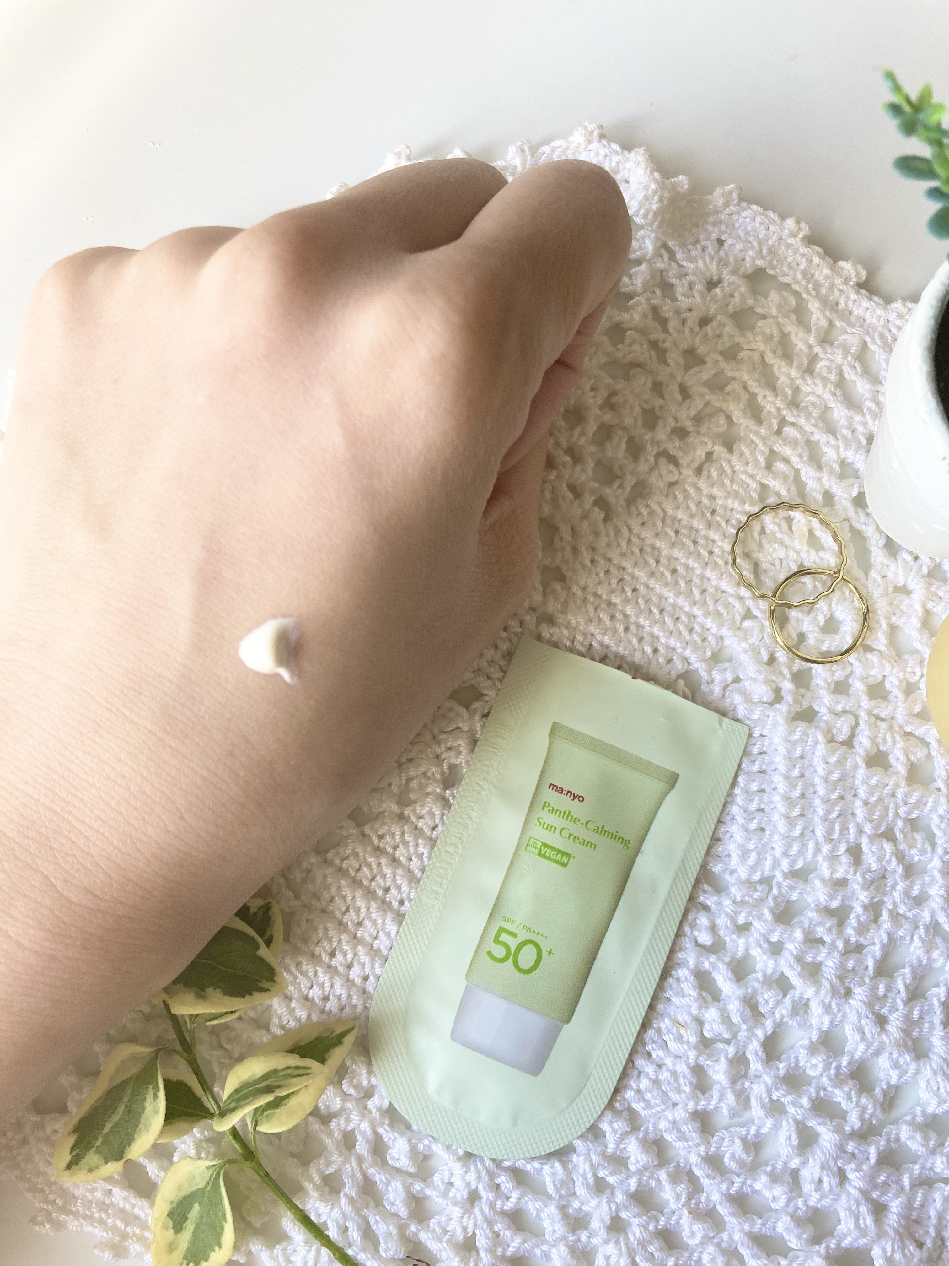 パンテカーミング サンクリーム/manyo/日焼け止めクリームを使ったクチコミ（2枚目）