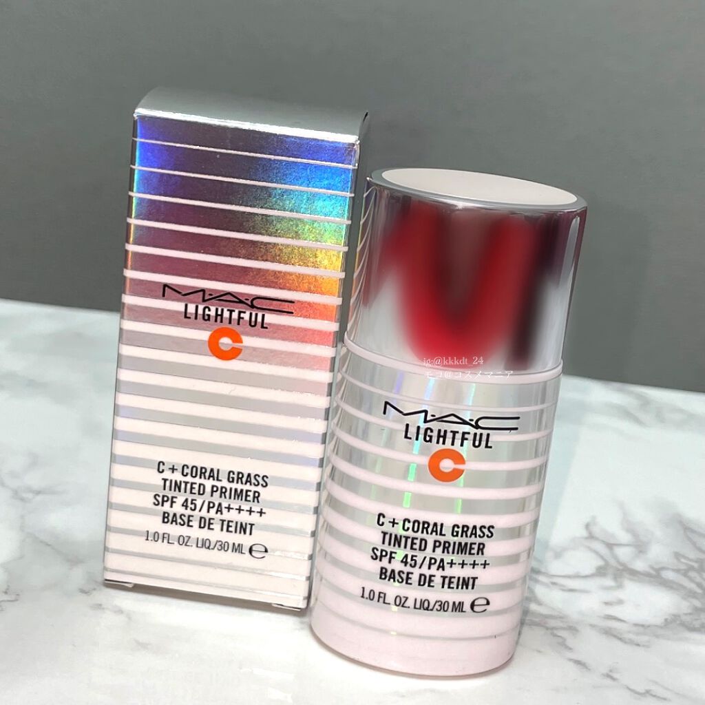 ライトフル Ｃ＋ティンティッド プライマーSPF45(PA++++)/M・A・C/化粧下地を使ったクチコミ（2枚目）