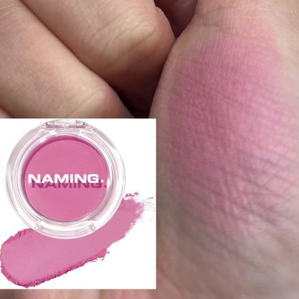 ネーミング フラッフィーパウダーブラッシュ/NAMING./パウダーチークを使ったクチコミ(2枚目)