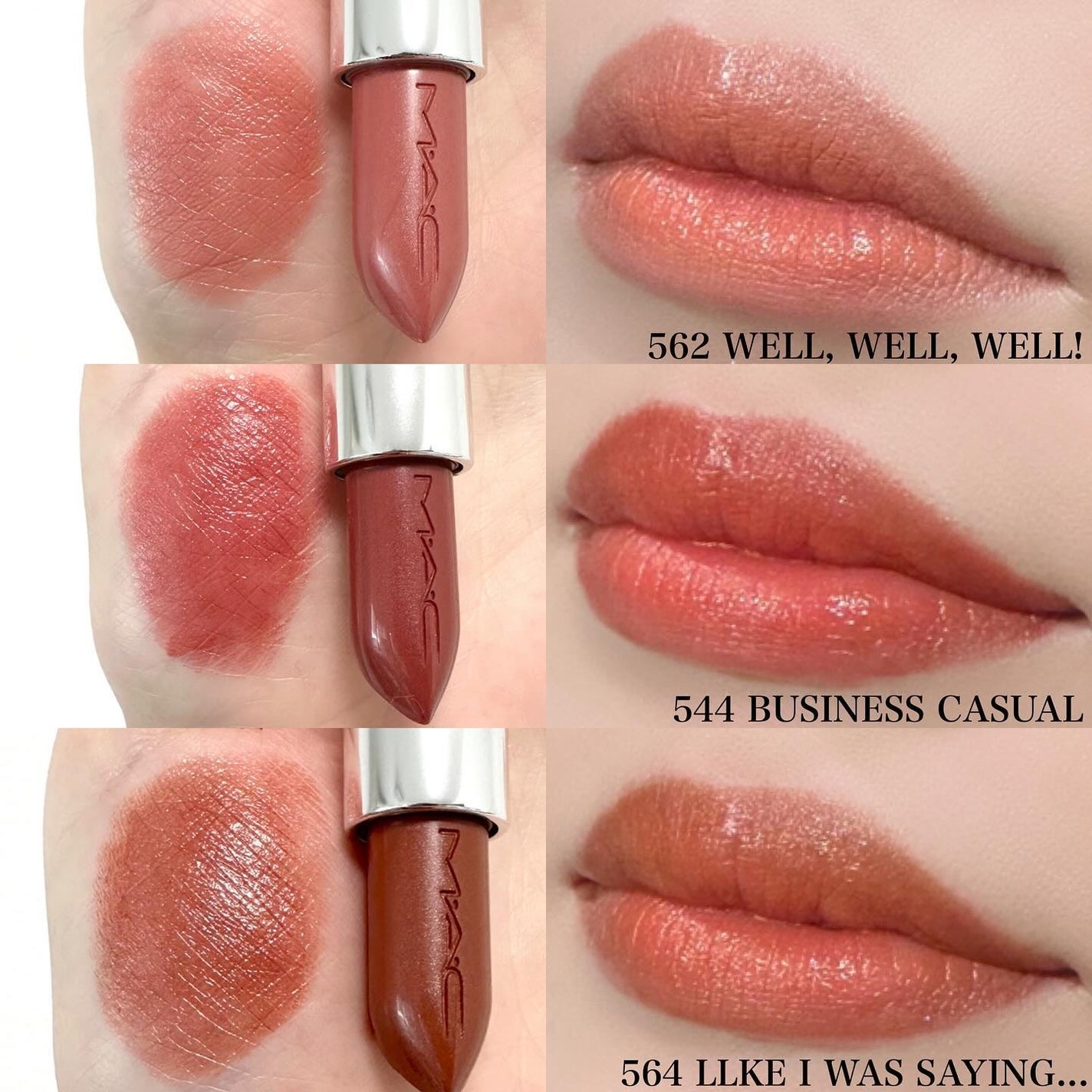 ラスターガラス リップスティック/M・A・C/口紅を使ったクチコミ(2枚目)