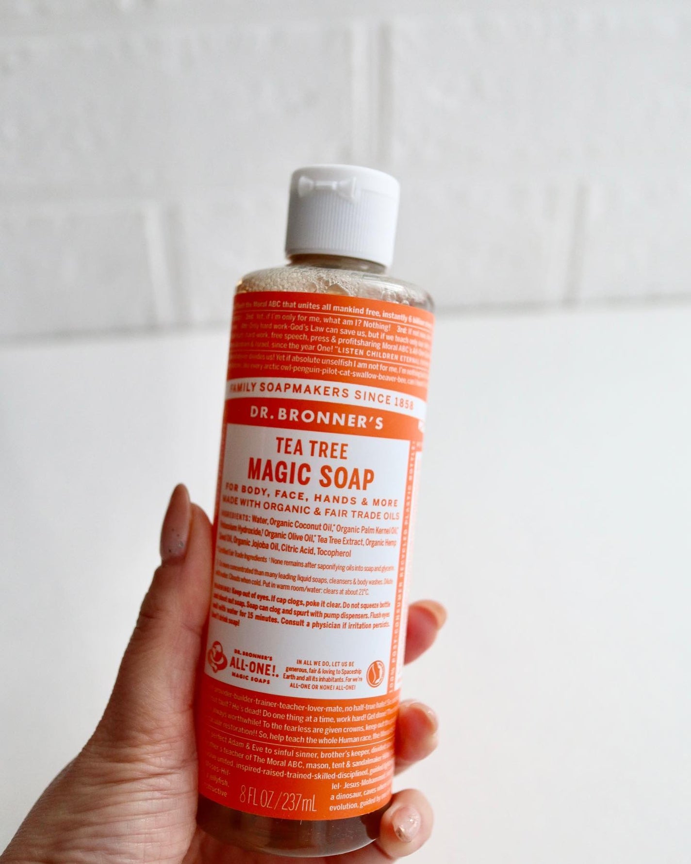 マジックソープ ティートゥリー/ドクターブロナー/ボディソープを使ったクチコミ(2枚目)