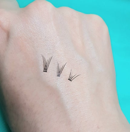 アイラッシュ セルフエクステライン NO.46 フィッシュテールエクステ/ミッシュブルーミン/つけまつげを使ったクチコミ(3枚目)