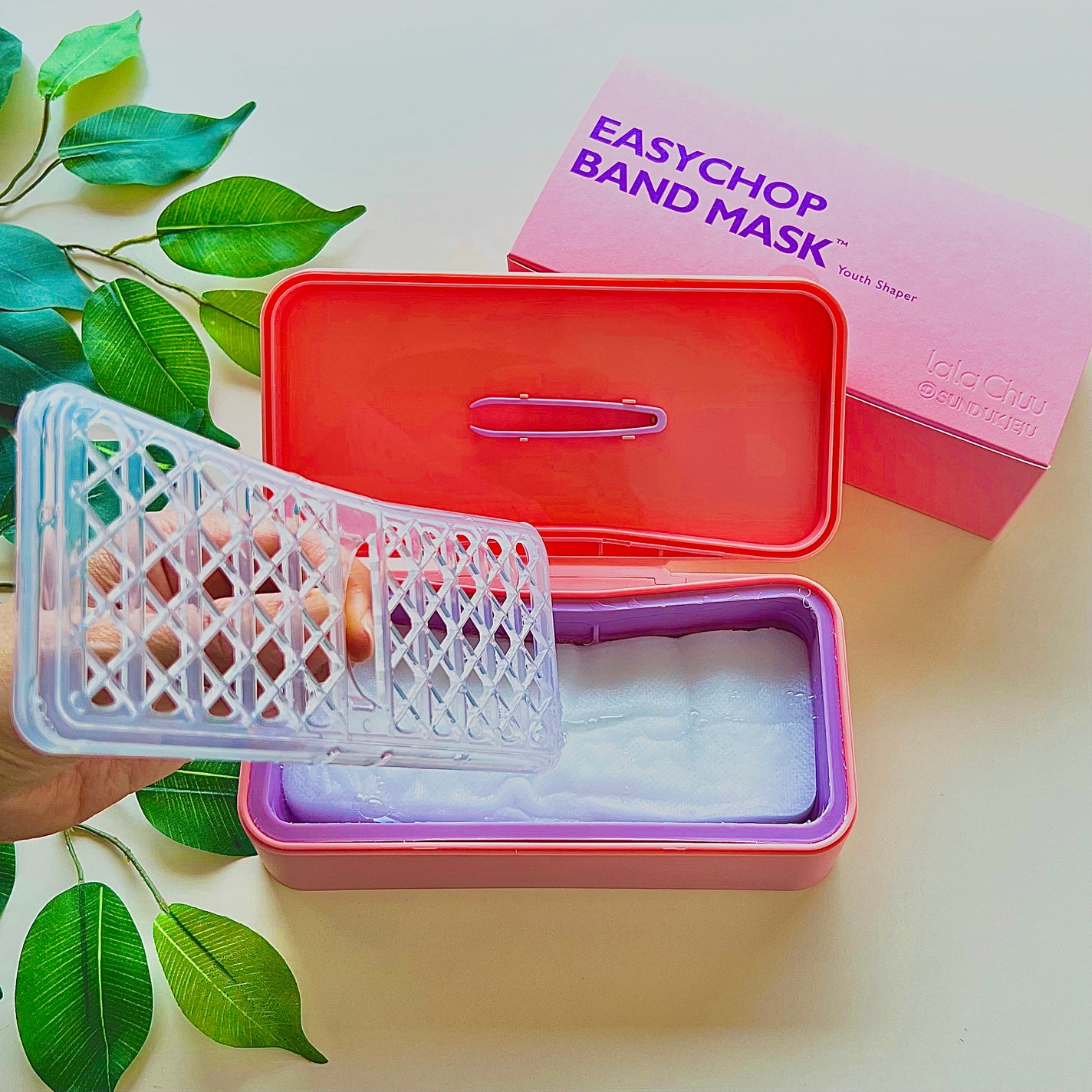 イージーチョップバンドマスク ユースシェーパー/lalachuu/シートマスク・パックを使ったクチコミ(2枚目)