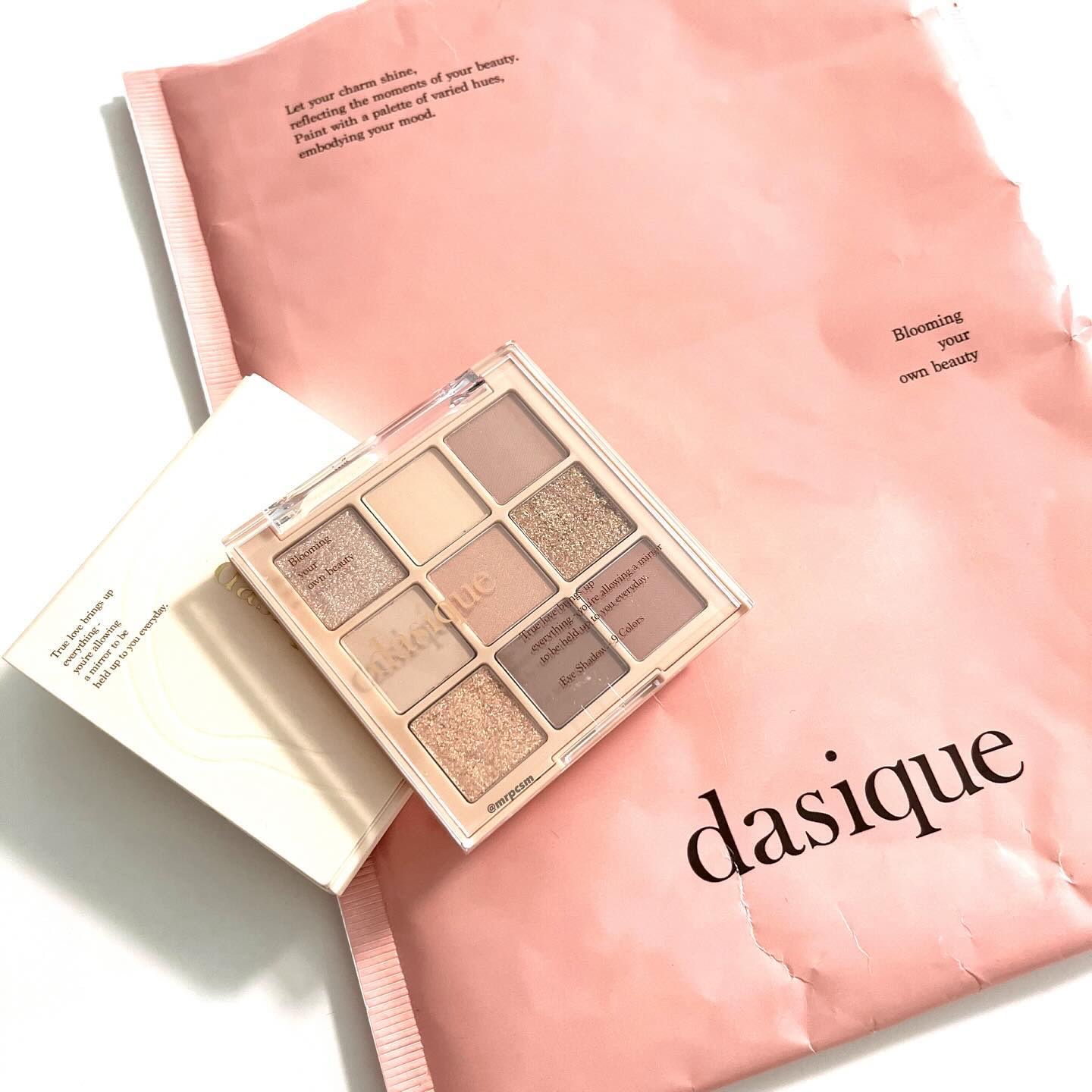 シャドウパレット/dasique/アイシャドウパレットを使ったクチコミ（1枚目）