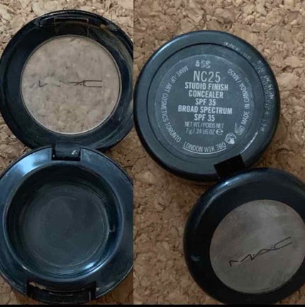 M・A・C スタジオ フィニッシュ コンシーラーのクチコミ「Macのスタジオ フィニッシュ コンシーラーを使いきりました。
アメリカで購入したので日本よ.....」(2枚目)