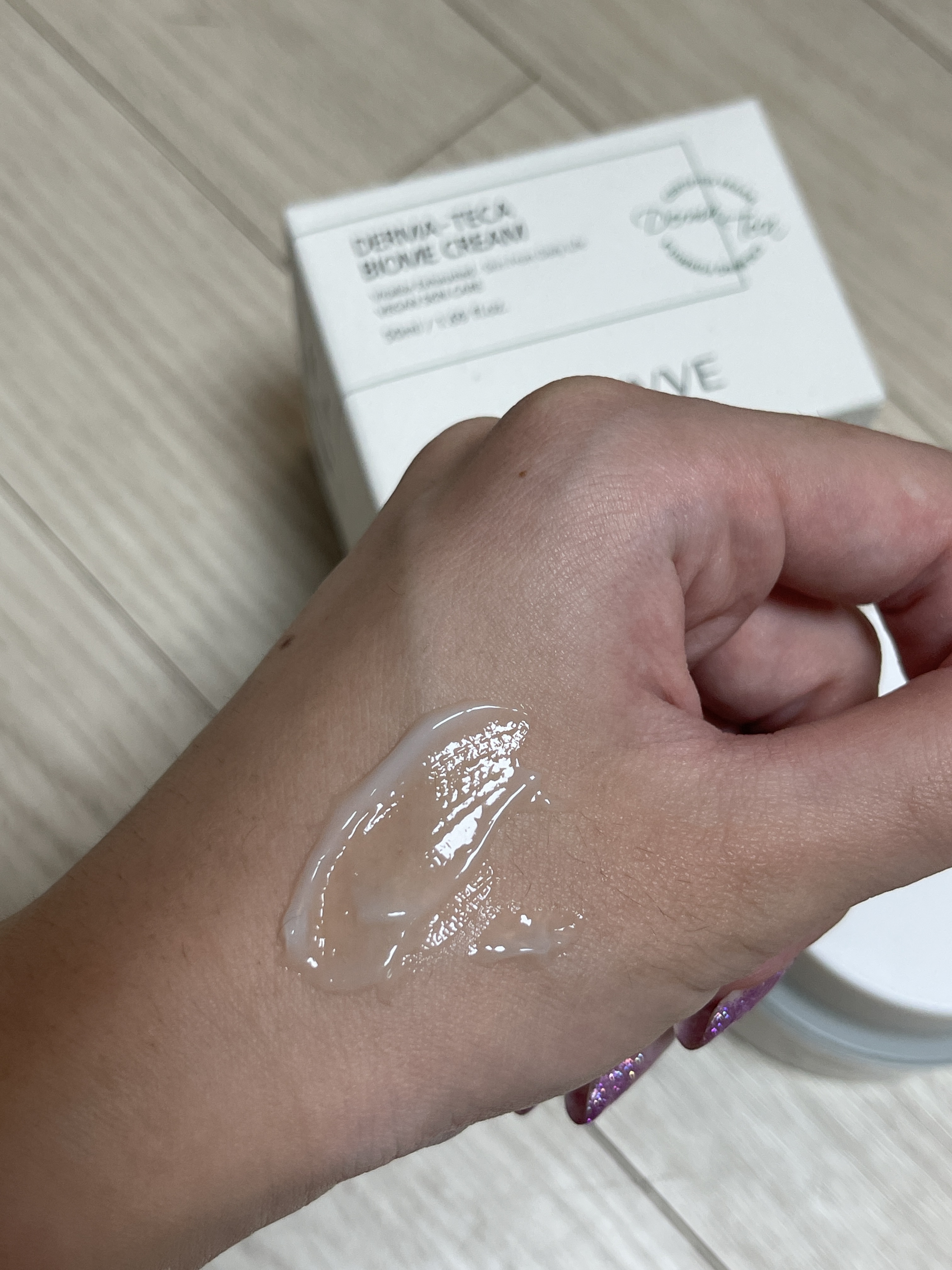 ダーマテカバイオームクリーム/THE A'VVE/フェイスクリームを使ったクチコミ（2枚目）