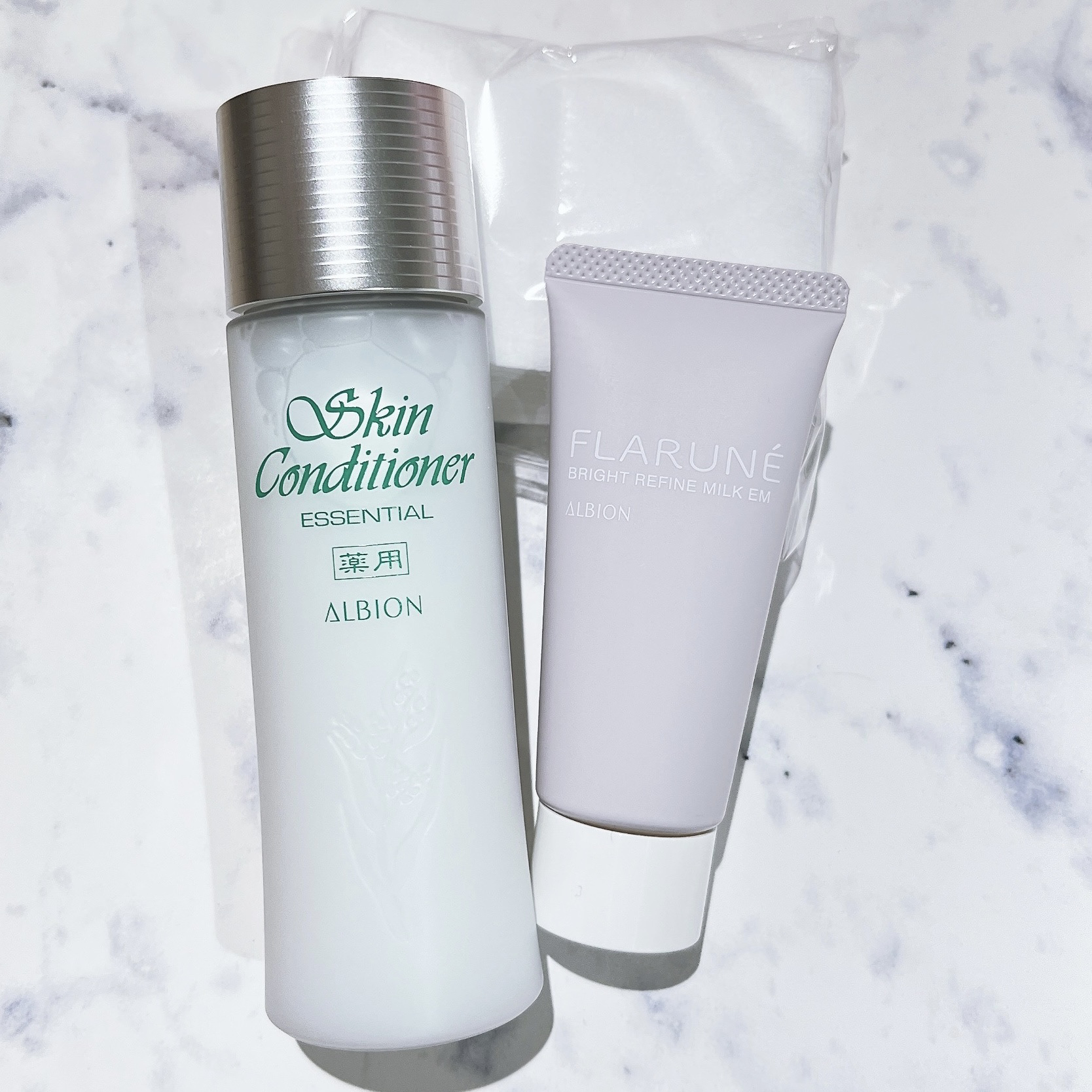 フラルネ ブライトリファイン ミルク EM/ALBION/乳液を使ったクチコミ（2枚目）