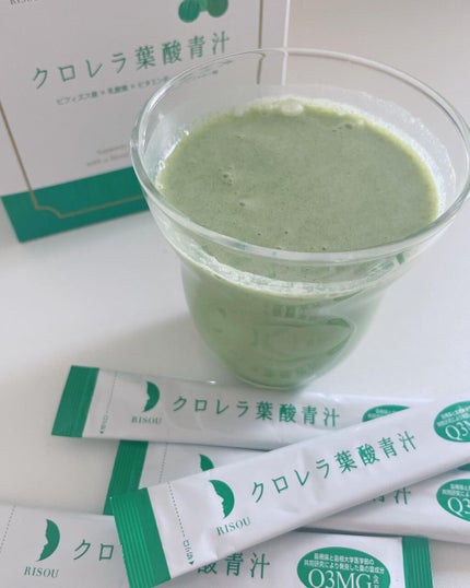 クロレラ葉酸青汁/リソウコーポレーション/青汁を使ったクチコミ(4枚目)