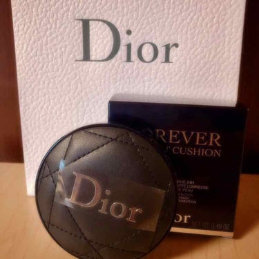 【旧】ディオールスキン フォーエヴァー クッション 1N ニュートラル〈ディオリビエラ エディション〉（生産終了）/Dior/クッションファンデーションを使ったクチコミ（1枚目）
