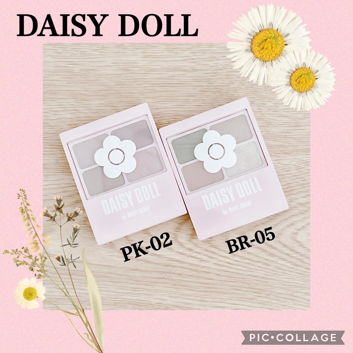 デイジードール アイカラー パレット/DAISY DOLL by MARY QUANT/アイシャドウパレットを使ったクチコミ(1枚目)