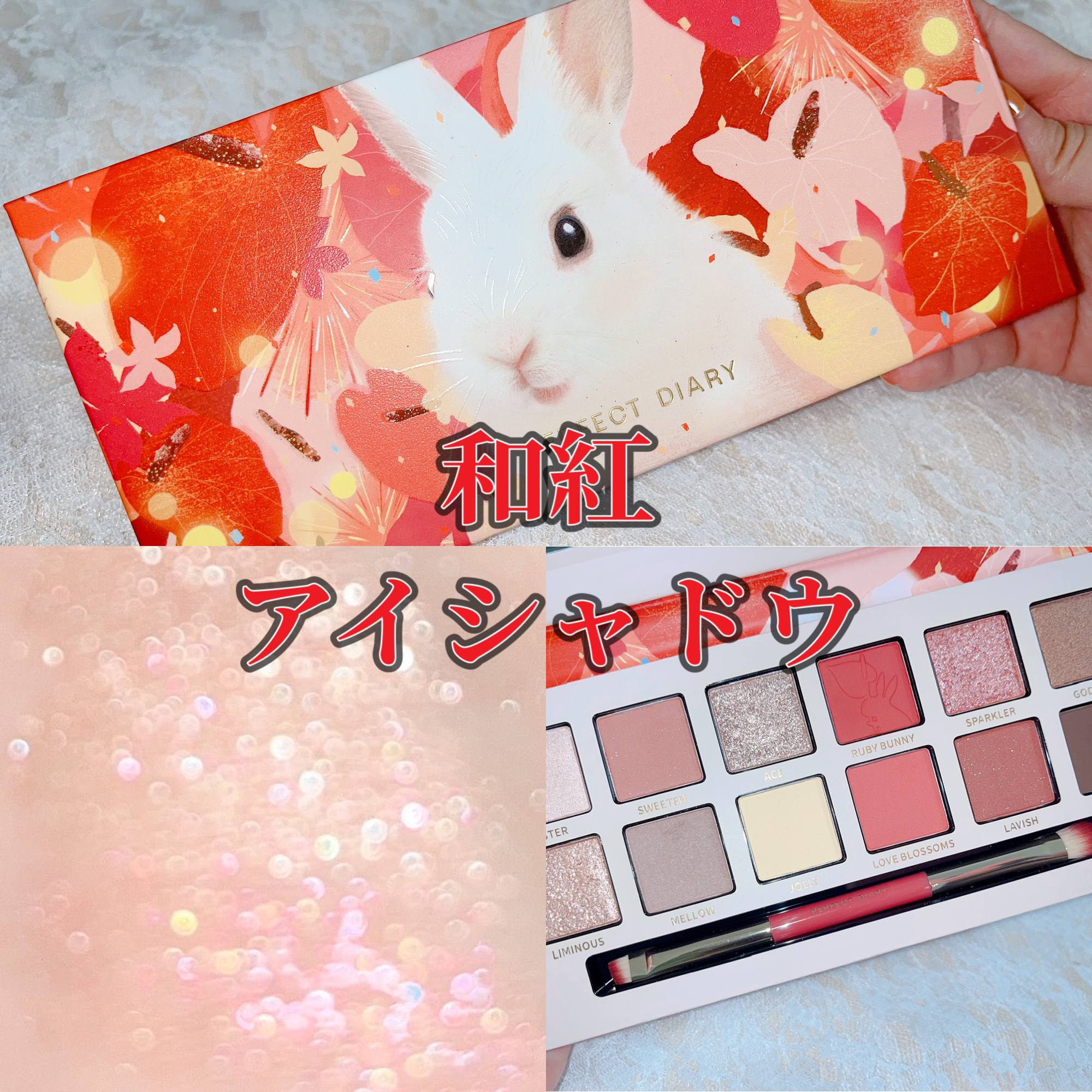 エクスプローラ12色 動物アイシャドウパレット/PERFECT DIARY/アイシャドウパレットを使ったクチコミ（1枚目）