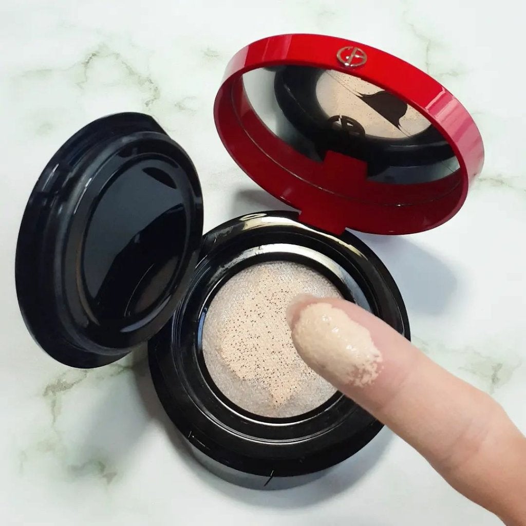 マイ アルマーニ トゥ ゴー クッション/ジョルジオ アルマーニ ビューティ/クッションファンデーションを使ったクチコミ(4枚目)