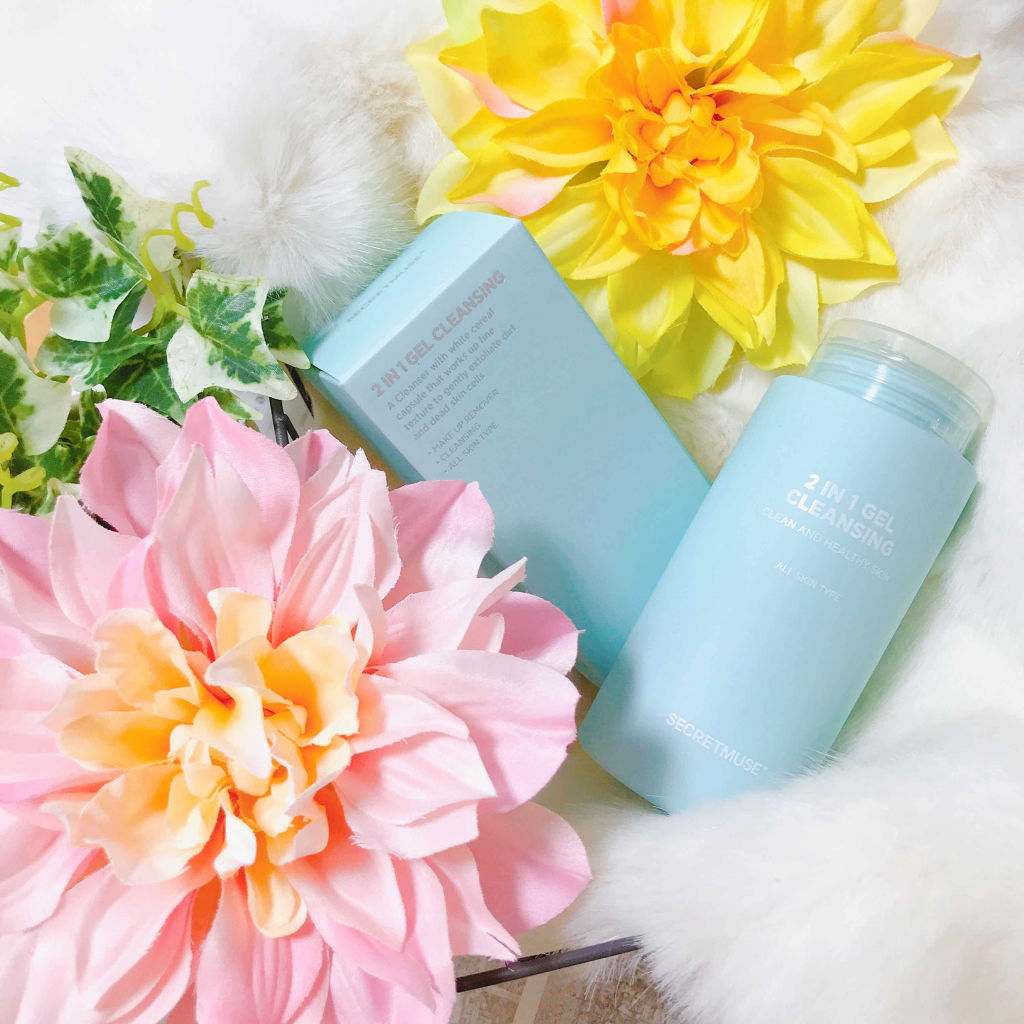 シークレットミューズ2in1ジェルクレンジング/SECRET MUSE/クレンジングジェルを使ったクチコミ（1枚目）