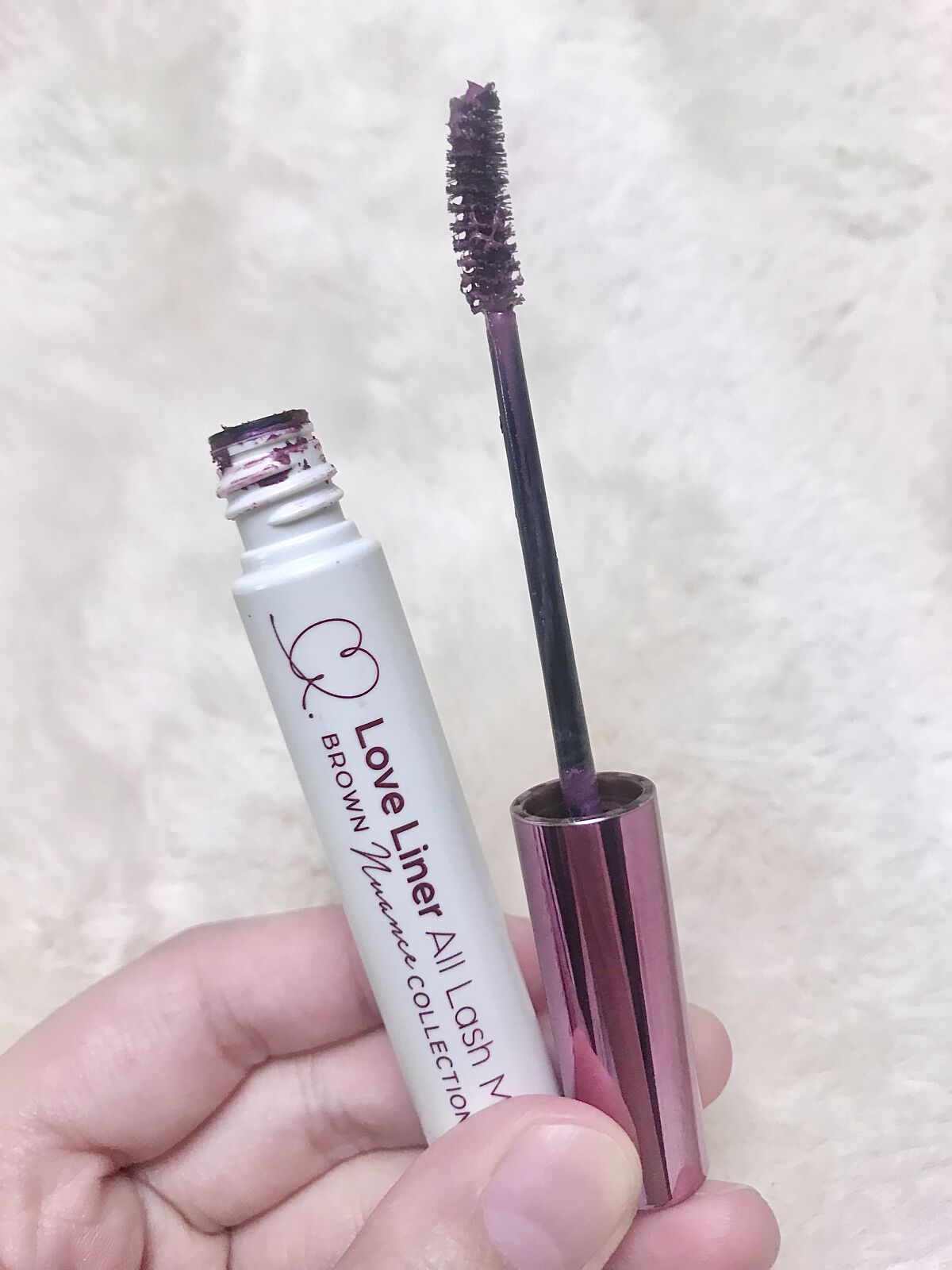 オールラッシュマスク ブラウンニュアンス コレクション カシスブラウン/ラブ・ライナー/マスカラを使ったクチコミ（2枚目）