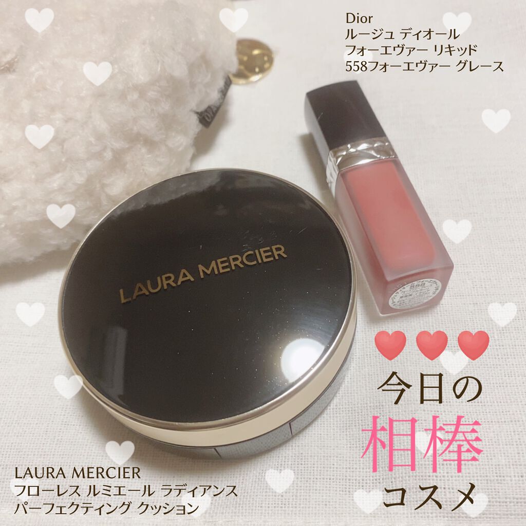 フローレス ルミエール ラディアンス パーフェクティング クッション/ローラ メルシエ/クッションファンデーションを使ったクチコミ（1枚目）