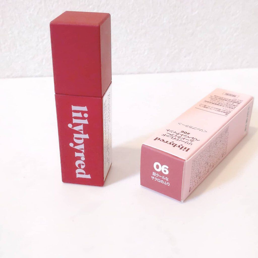 ムードライアー ベルベットティント/lilybyred/リップティントを使ったクチコミ（1枚目）