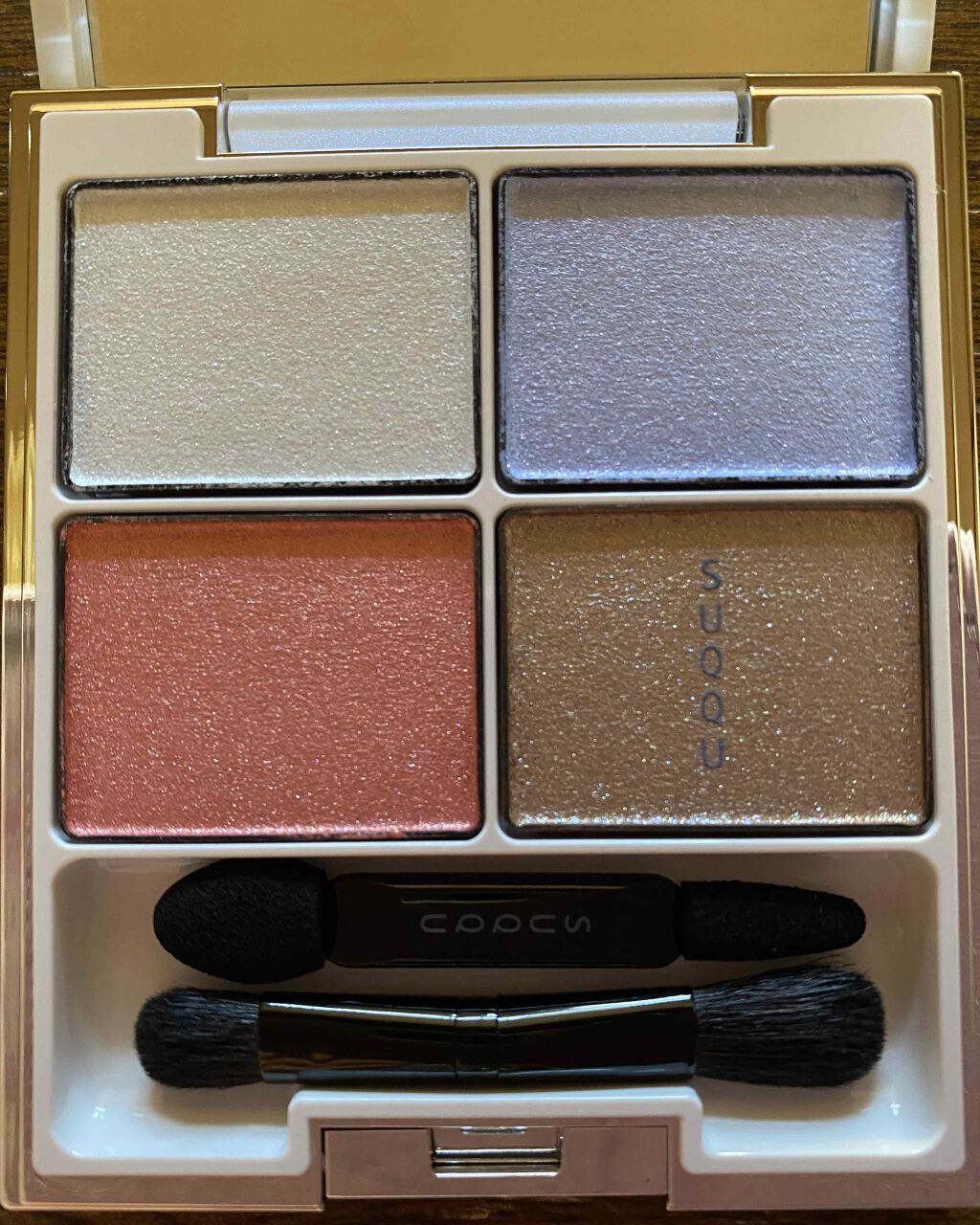 デザイニング カラー アイズ/SUQQU/アイシャドウパレットを使ったクチコミ(3枚目)