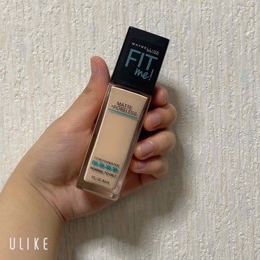 フィットミーリキッドファンデーション/MAYBELLINE NEW YORK/リキッドファンデーションを使ったクチコミ（1枚目）