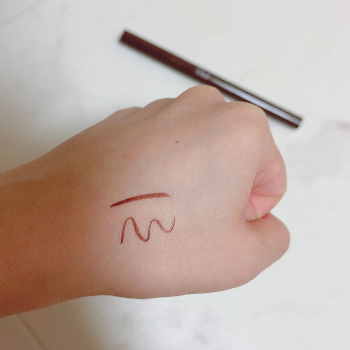 シルキーリキッドアイライナーWP/D-UP/リキッドアイライナーを使ったクチコミ(3枚目)