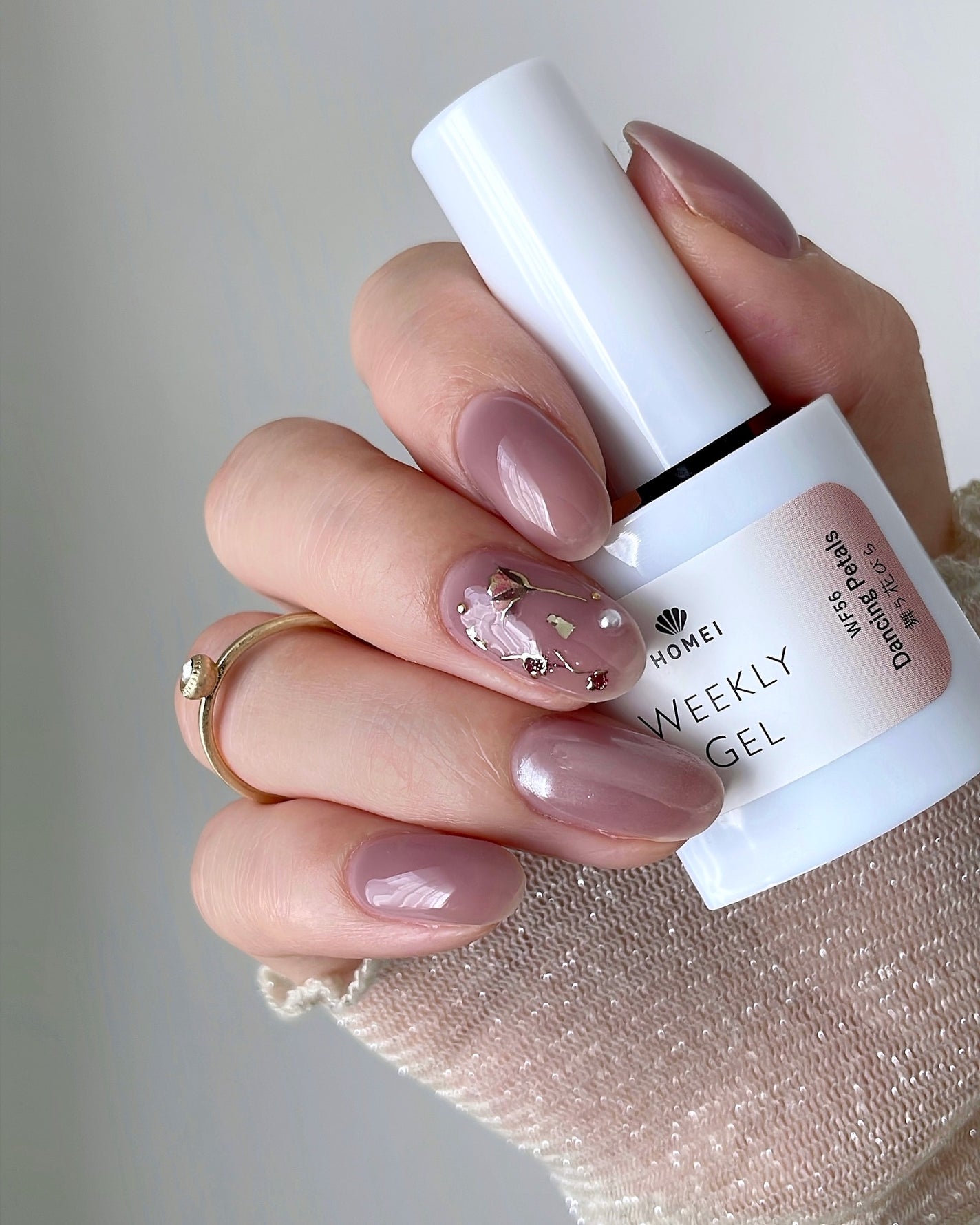 HOMEI ウィークリージェル/HOMEI/ジェルネイルを使ったクチコミ(3枚目)