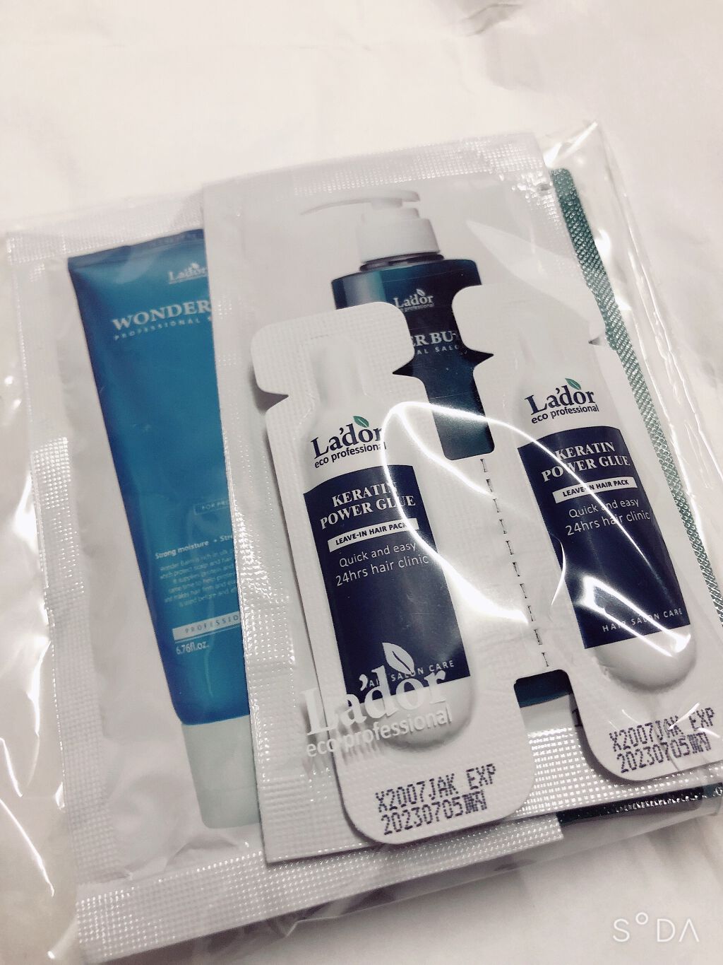 PERFECT HAIR FILL-UP/La'dor/洗い流すヘアトリートメントを使ったクチコミ(3枚目)