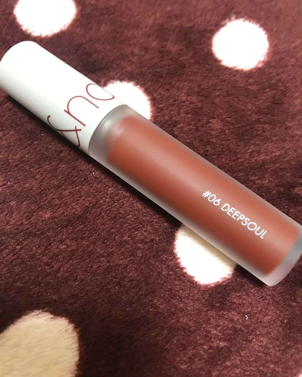 ゼロベルベットティント/rom&nd/リップティントを使ったクチコミ(1枚目)