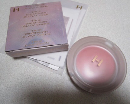 トゥルーディメンショングロウチーク/hince/パウダーチークを使ったクチコミ(1枚目)