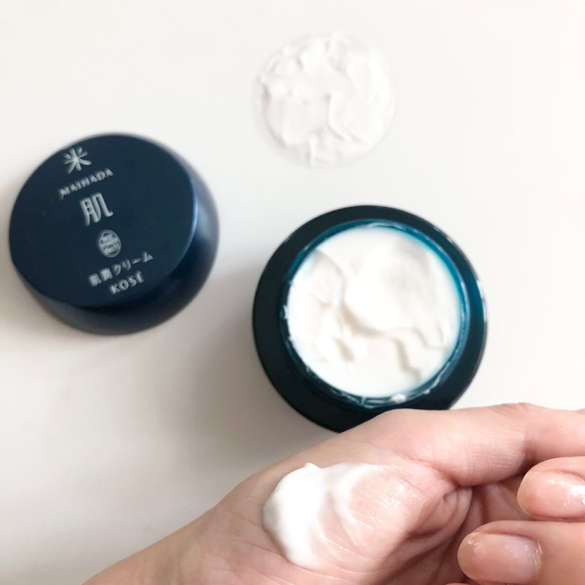 肌潤クリーム/米肌/フェイスクリームを使ったクチコミ（3枚目）