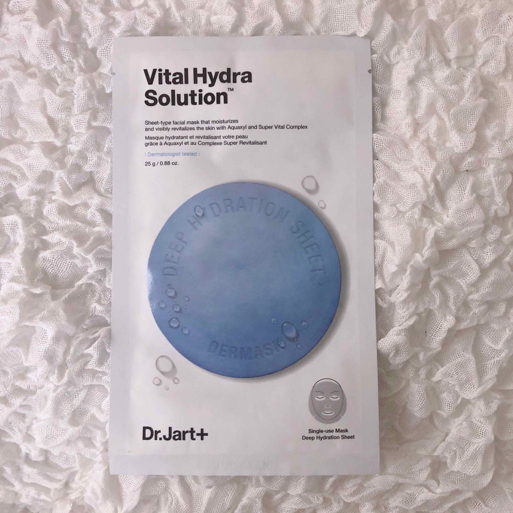 ドクタージャルト ダーマスク ウォータージェット バイタルハイドラソリューション/Dr.Jart+/シートマスク・パックを使ったクチコミ(1枚目)