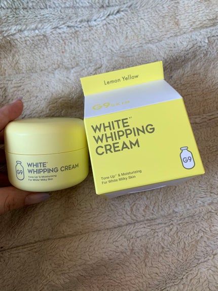 WHITE WHIPPING CREAM(ウユクリーム)/G9SKIN/化粧下地を使ったクチコミ(2枚目)