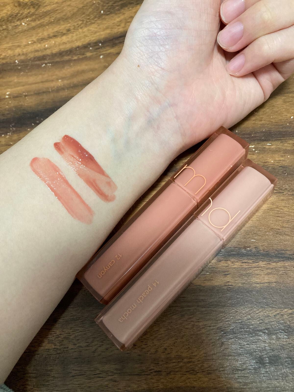 デュイフルウォーターティント/rom&nd/リップティントを使ったクチコミ(4枚目)