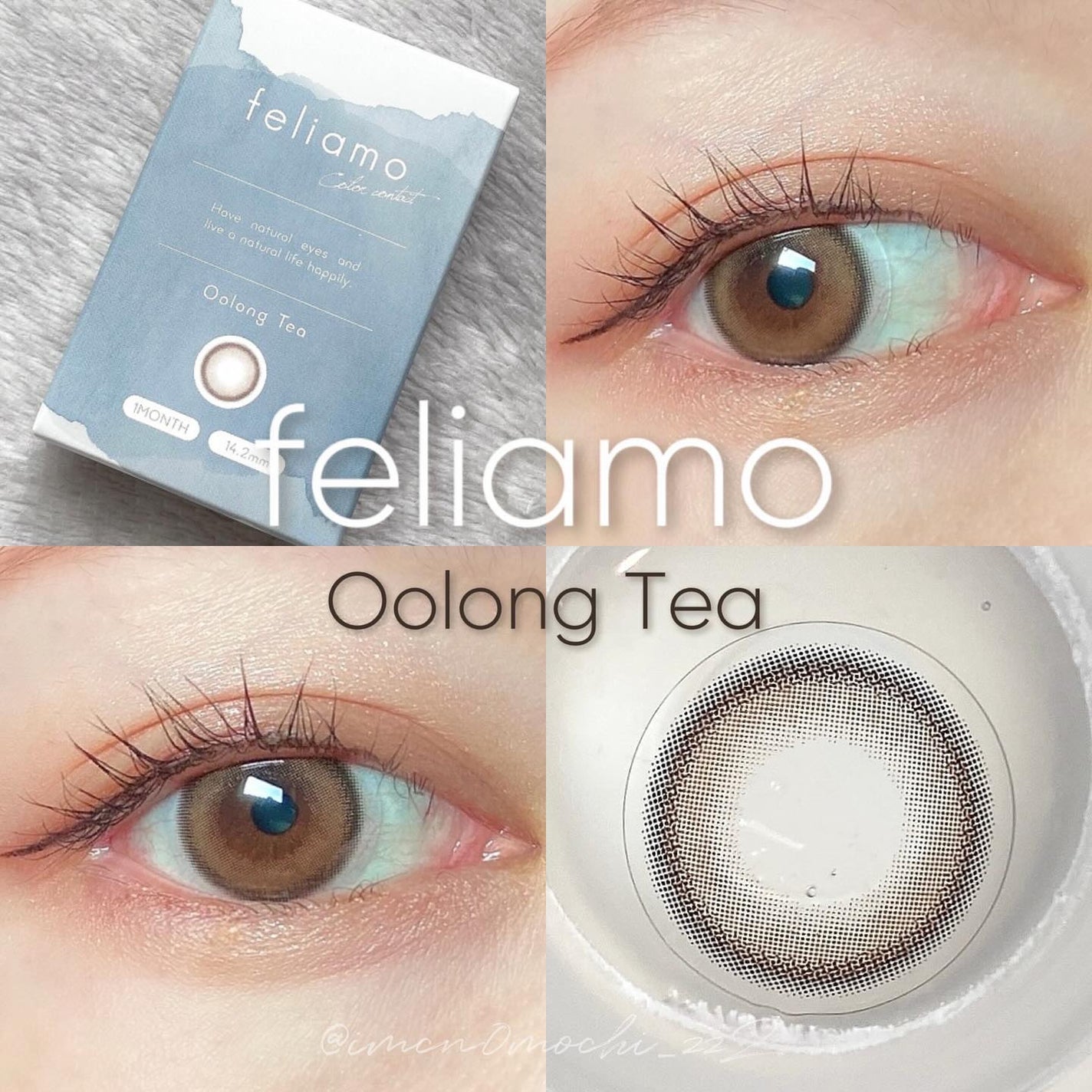 feliamo 1month/feliamo/1ヶ月(1MONTH)カラコンを使ったクチコミ(3枚目)