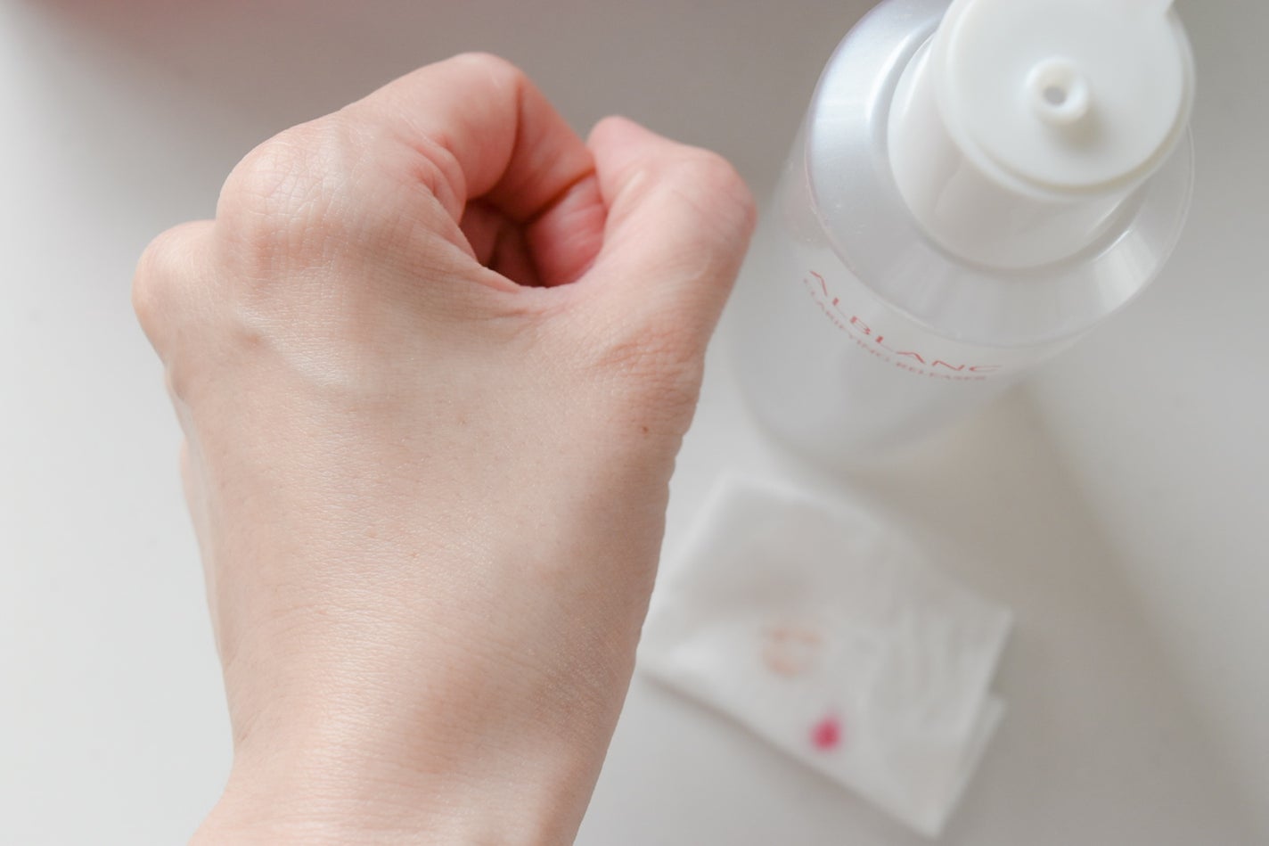 クラリファイイング リリーサー/ALBLANC/クレンジングウォーターを使ったクチコミ(5枚目)