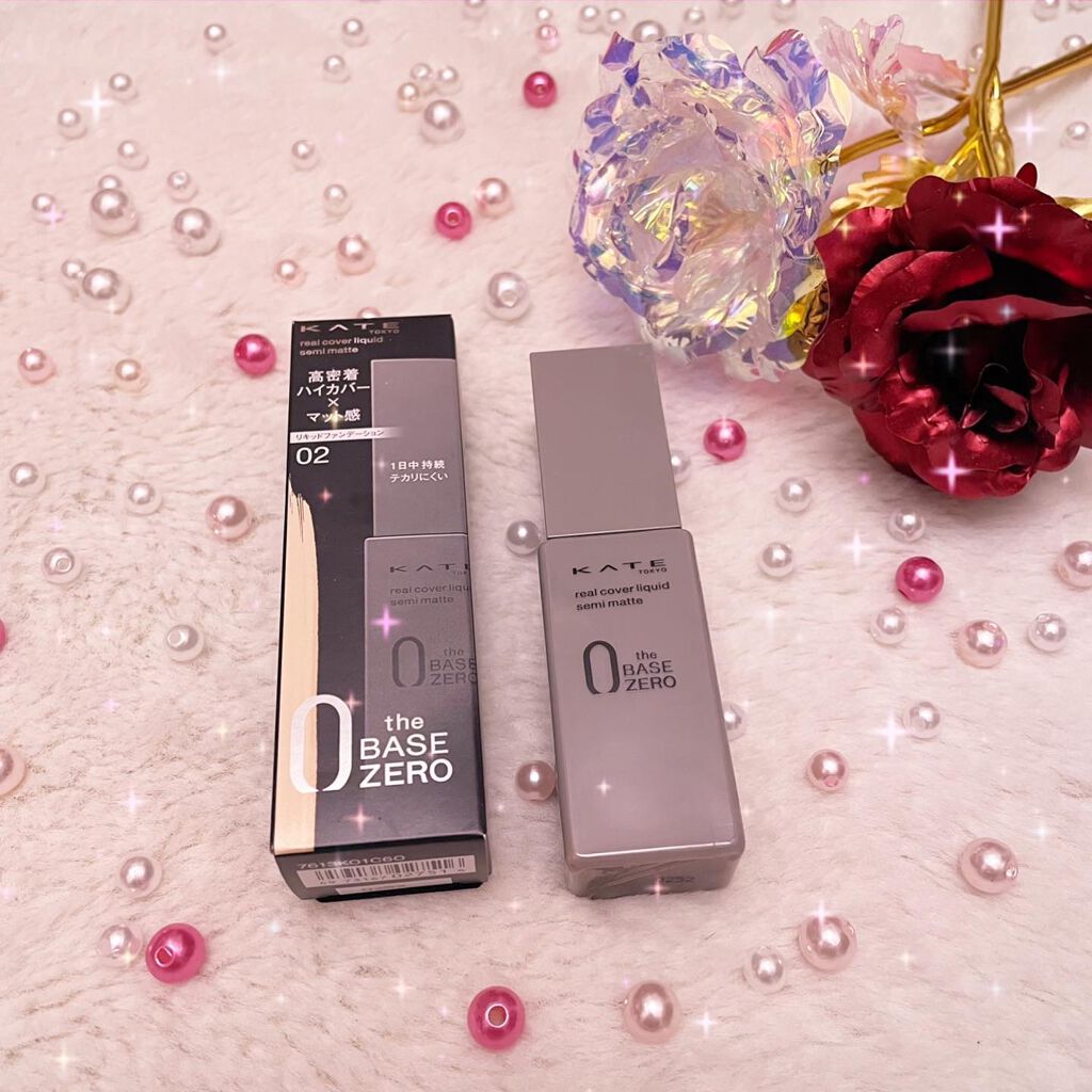 リアルカバーリキッド(セミマット)/KATE/リキッドファンデーションを使ったクチコミ(1枚目)