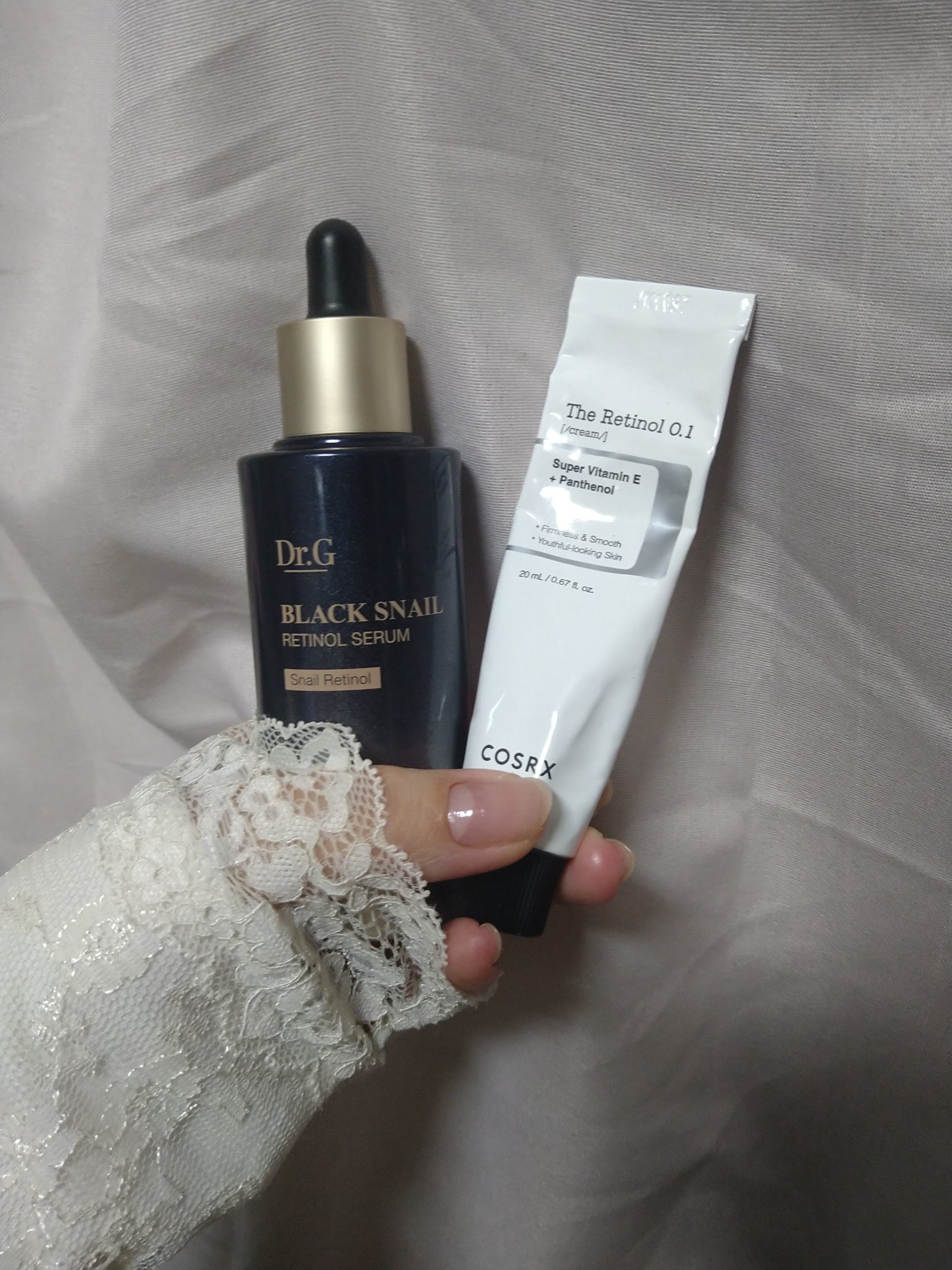 RXザ・レチノール0.1クリーム/COSRX/フェイスクリームを使ったクチコミ（1枚目）