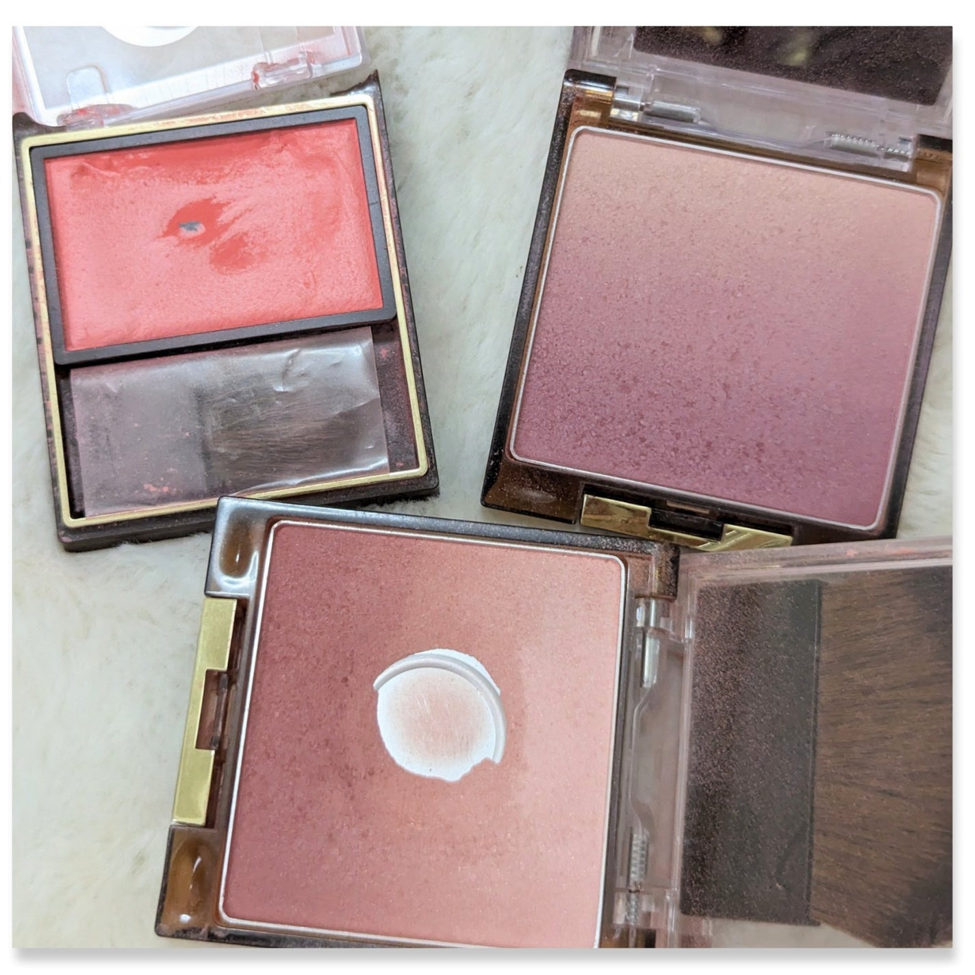 スキニーリッチチーク/excel/パウダーチークを使ったクチコミ(2枚目)