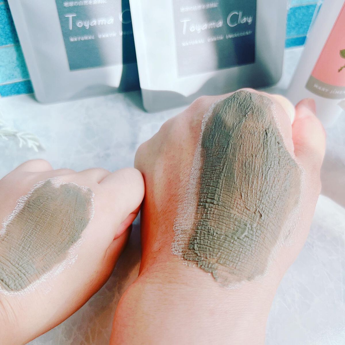 トヤマクレイパウダー/Toyama Clay/洗い流すパック・マスクを使ったクチコミ(9枚目)