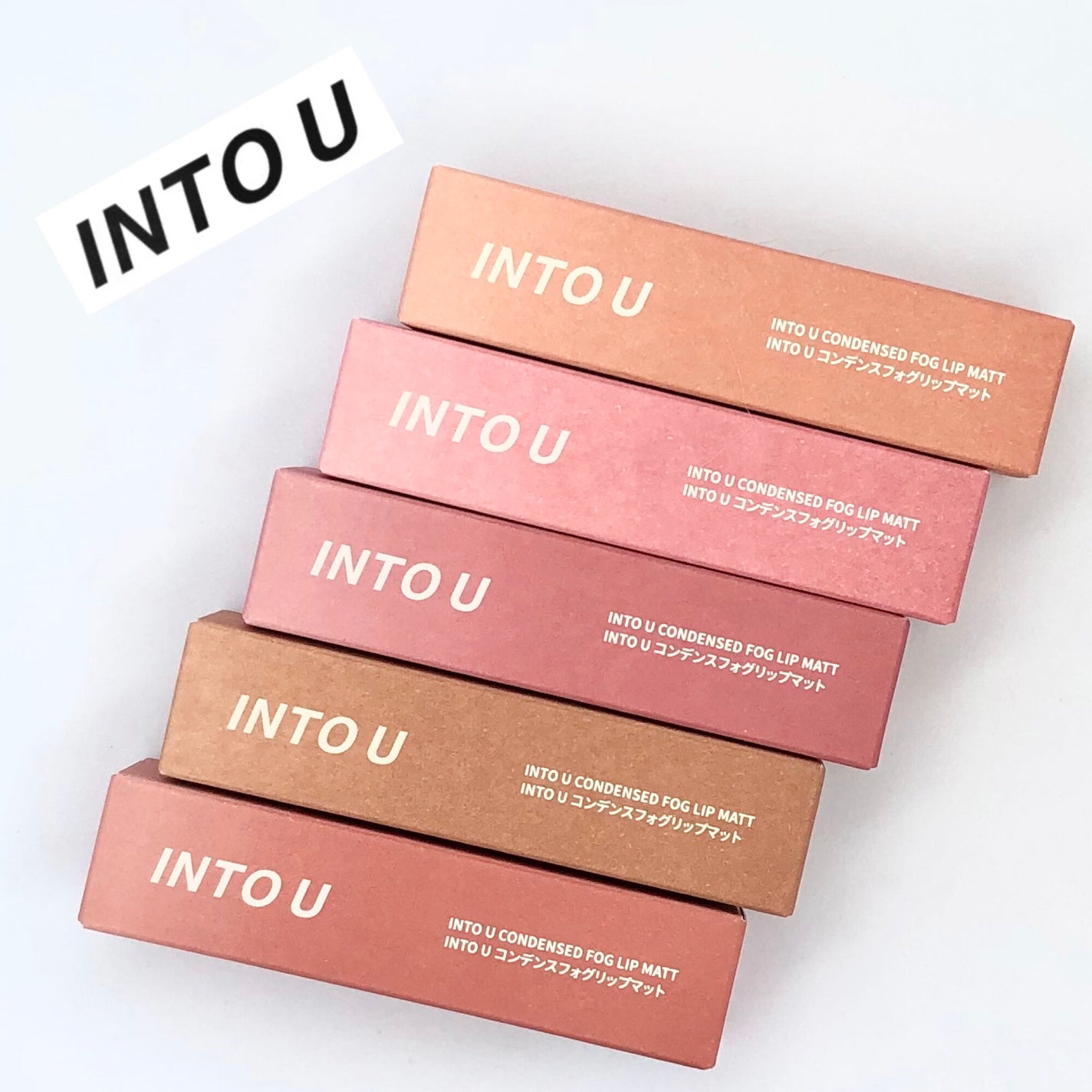 コンデンスフォグリップマット/INTO U/口紅を使ったクチコミ(1枚目)