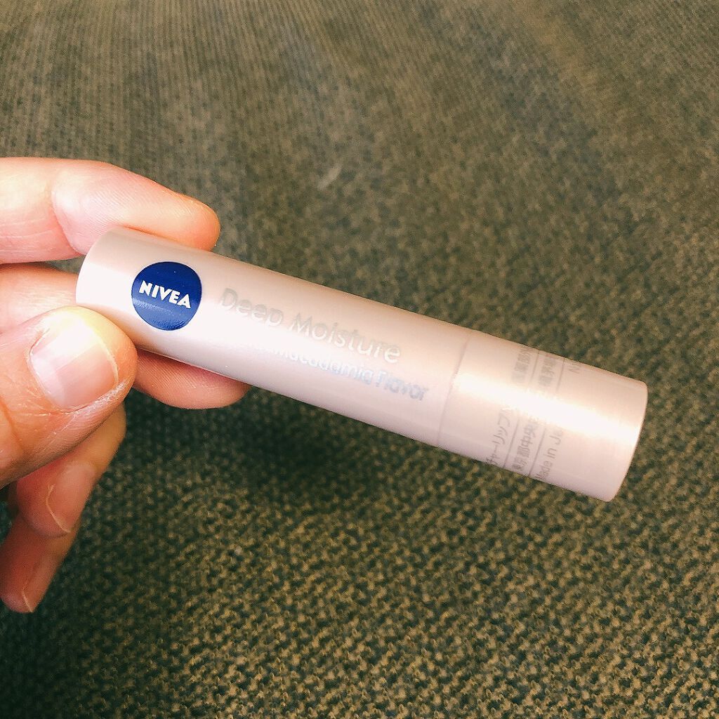 ニベア ディープモイスチャーリップ/ニベア/リップクリームを使ったクチコミ（1枚目）