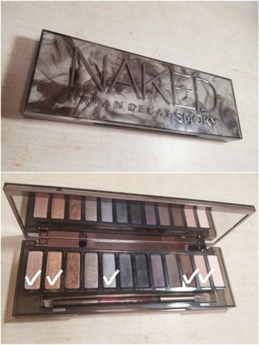 NAKED SMOKY/アーバンディケイ/アイシャドウパレットを使ったクチコミ（8枚目）