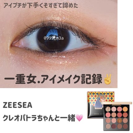 大英博物館 エジプトシリーズ アイシャドウパレット/ZEESEA/アイシャドウパレットを使ったクチコミ(1枚目)
