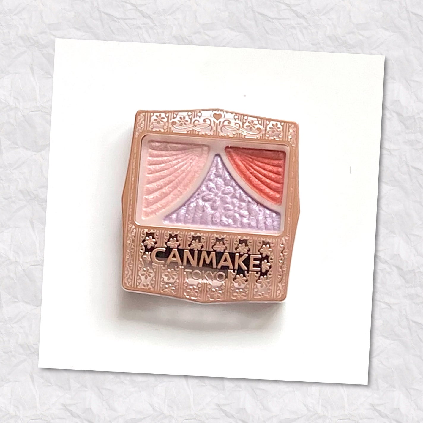 ジューシーピュアアイズ/キャンメイク/アイシャドウパレットを使ったクチコミ(6枚目)