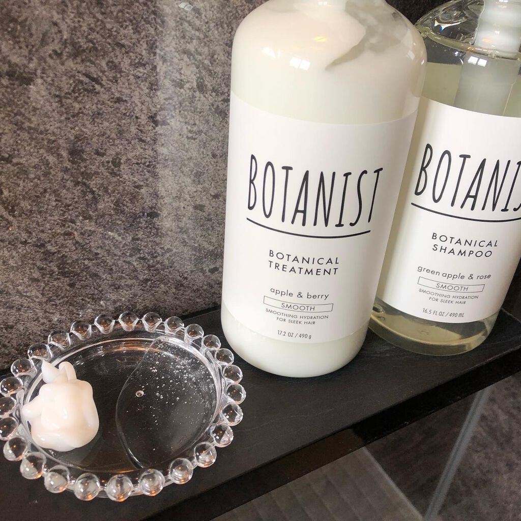 ボタニカルシャンプー／トリートメント(スムース)  シャンプー/BOTANIST/シャンプー・コンディショナーを使ったクチコミ（2枚目）