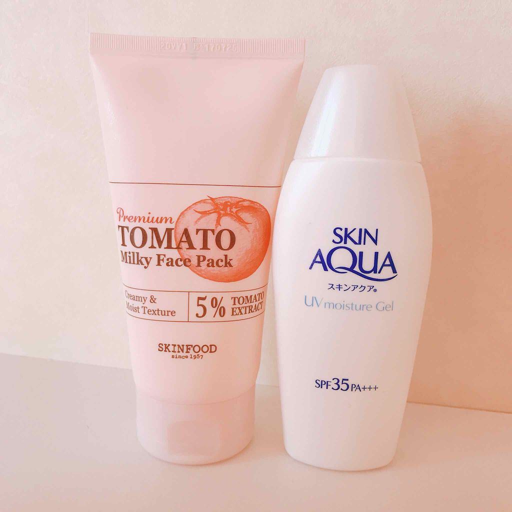 モイスチャージェル/スキンアクア/日焼け止めジェルを使ったクチコミ（2枚目）