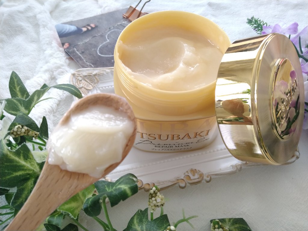 プレミアムEXリペアマスク/TSUBAKI/ヘアマスク・ヘアパックを使ったクチコミ（3枚目）