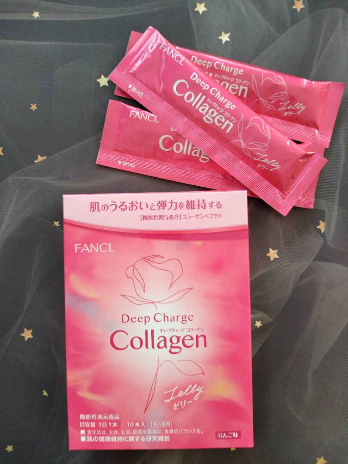 ディープチャージ コラーゲン スティックゼリー/ファンケル/美容サプリメントを使ったクチコミ(1枚目)