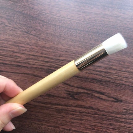 ごくやわ洗顔ブラシ 極細毛先/DAISO/その他スキンケアグッズを使ったクチコミ(2枚目)
